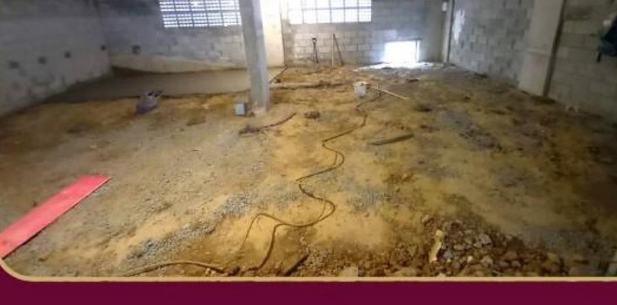 Espaço subutilizado antes da benfeitoria